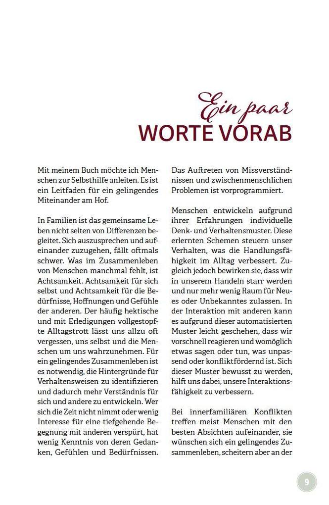 Weitere Ansicht: Endlich Frieden am Hof | Petra Wurzer