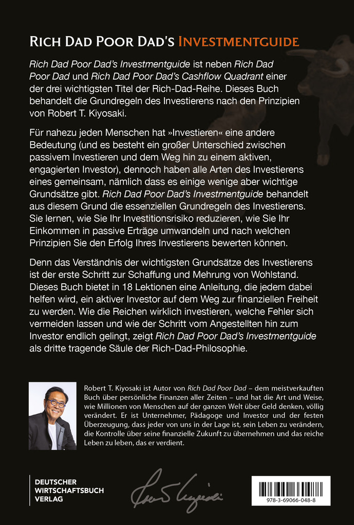 Weitere Ansicht: Rich Dad Poor Dad's Investmentguide | Robert T. Kiyosaki