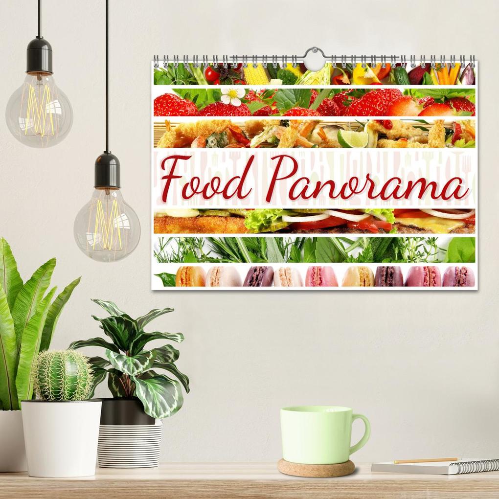 Weitere Ansicht: Food Panorama - Küchenkalender 2026 (Wandkalender 2026 DIN A4 quer), CALVENDO Monatskalender | Georg Hergenhan, Calvendo