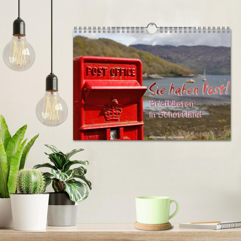 Weitere Ansicht: Sie haben Post - Briefkästen in Schottland (Wandkalender 2026 DIN A4 quer), CALVENDO Monatskalender | Udo Haafke, Calvendo