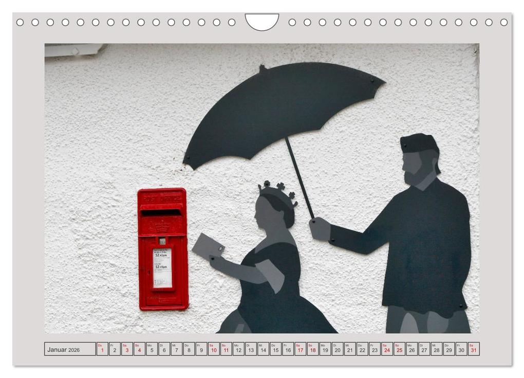 Weitere Ansicht: Sie haben Post - Briefkästen in Schottland (Wandkalender 2026 DIN A4 quer), CALVENDO Monatskalender | Udo Haafke, Calvendo