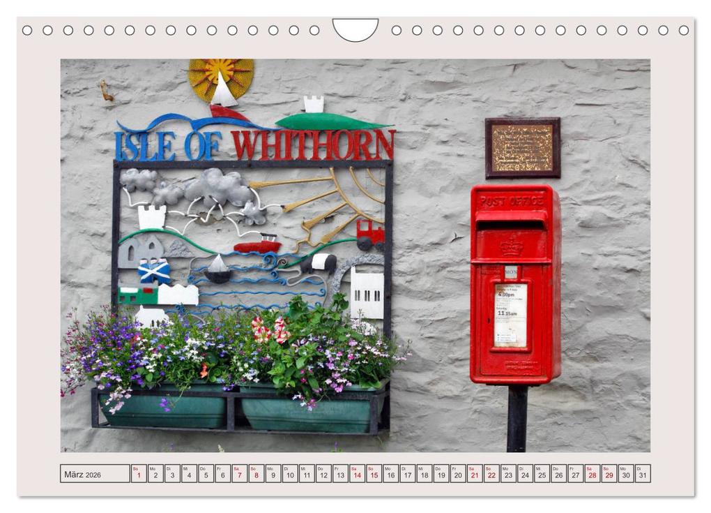 Weitere Ansicht: Sie haben Post - Briefkästen in Schottland (Wandkalender 2026 DIN A4 quer), CALVENDO Monatskalender | Udo Haafke, Calvendo