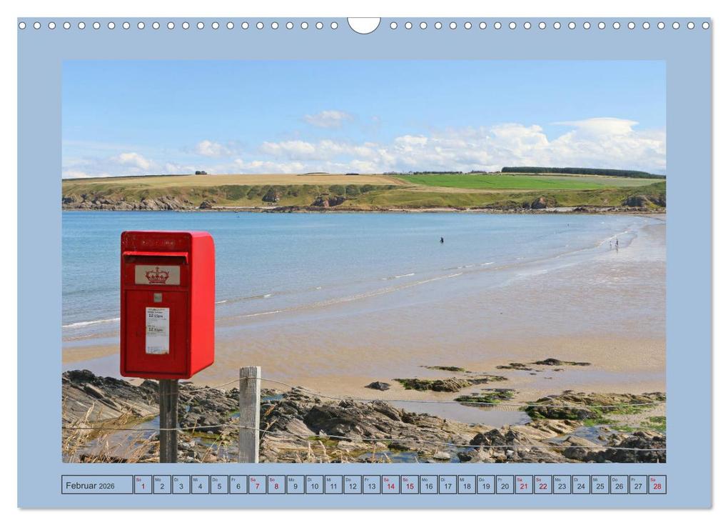 Weitere Ansicht: Sie haben Post - Briefkästen in Schottland (Wandkalender 2026 DIN A3 quer), CALVENDO Monatskalender | Udo Haafke, Calvendo