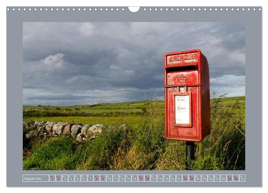 Weitere Ansicht: Sie haben Post - Briefkästen in Schottland (Wandkalender 2026 DIN A3 quer), CALVENDO Monatskalender | Udo Haafke, Calvendo