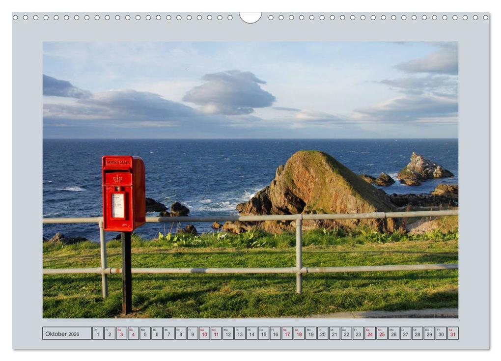 Weitere Ansicht: Sie haben Post - Briefkästen in Schottland (Wandkalender 2026 DIN A3 quer), CALVENDO Monatskalender | Udo Haafke, Calvendo