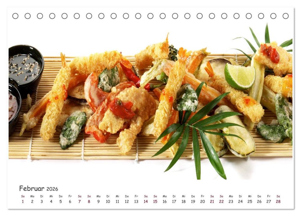Weitere Ansicht: Food Panorama - Küchenkalender 2026 (Tischkalender 2026 DIN A5 quer), CALVENDO Monatskalender | Georg Hergenhan, Calvendo
