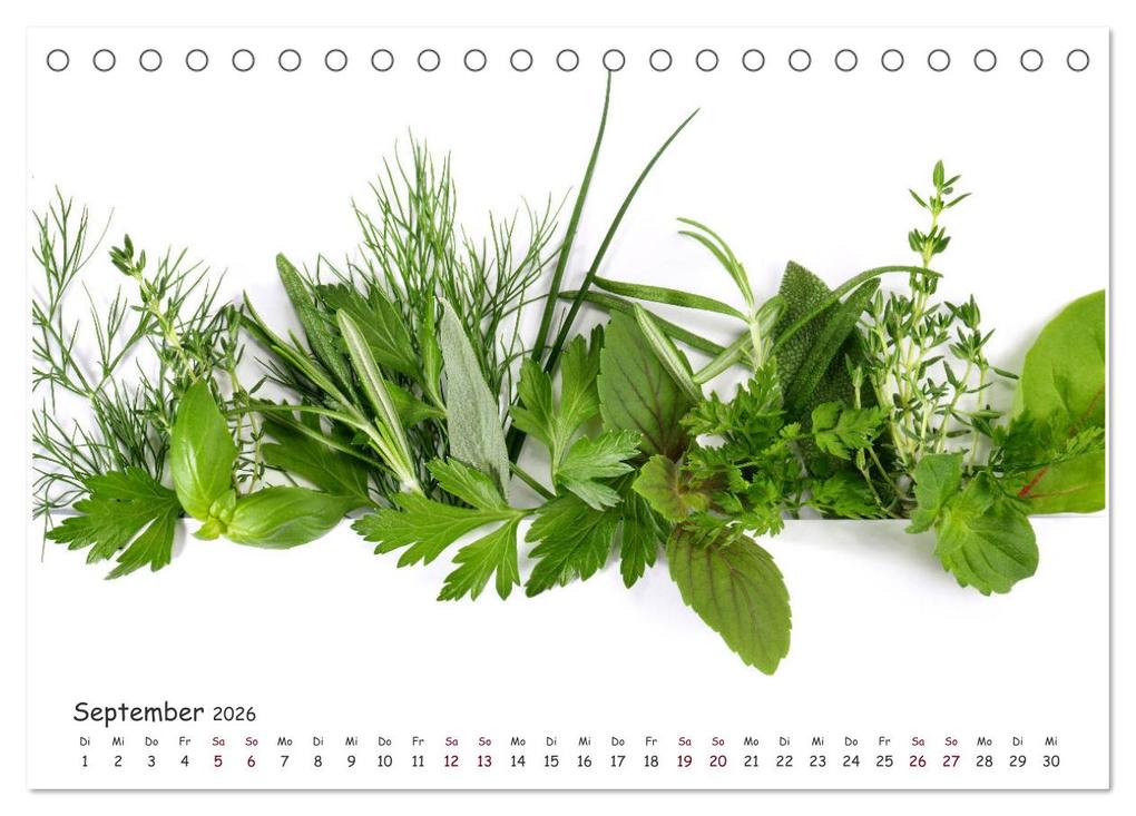 Weitere Ansicht: Food Panorama - Küchenkalender 2026 (Tischkalender 2026 DIN A5 quer), CALVENDO Monatskalender | Georg Hergenhan, Calvendo
