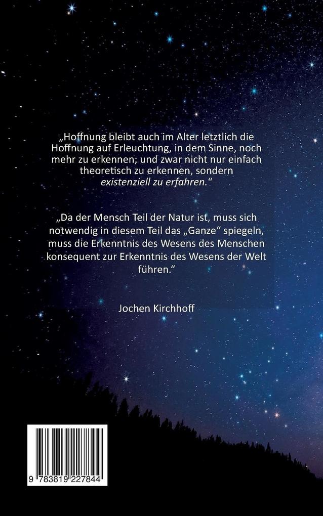 Weitere Ansicht: Hoffnung & Erkenntnis | Jochen Kirchhoff