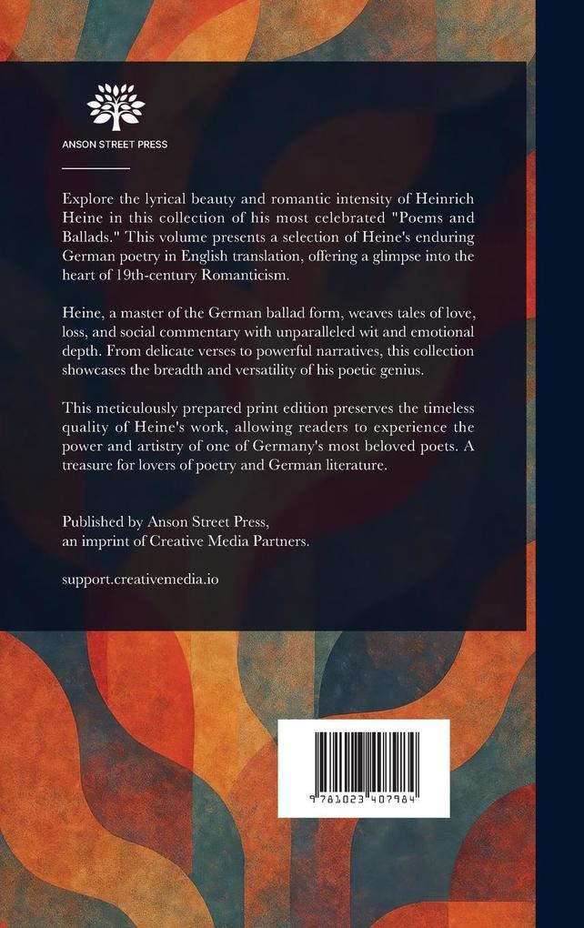 Weitere Ansicht: Poems and Ballads | Heinrich Heine, Emma Lazarus