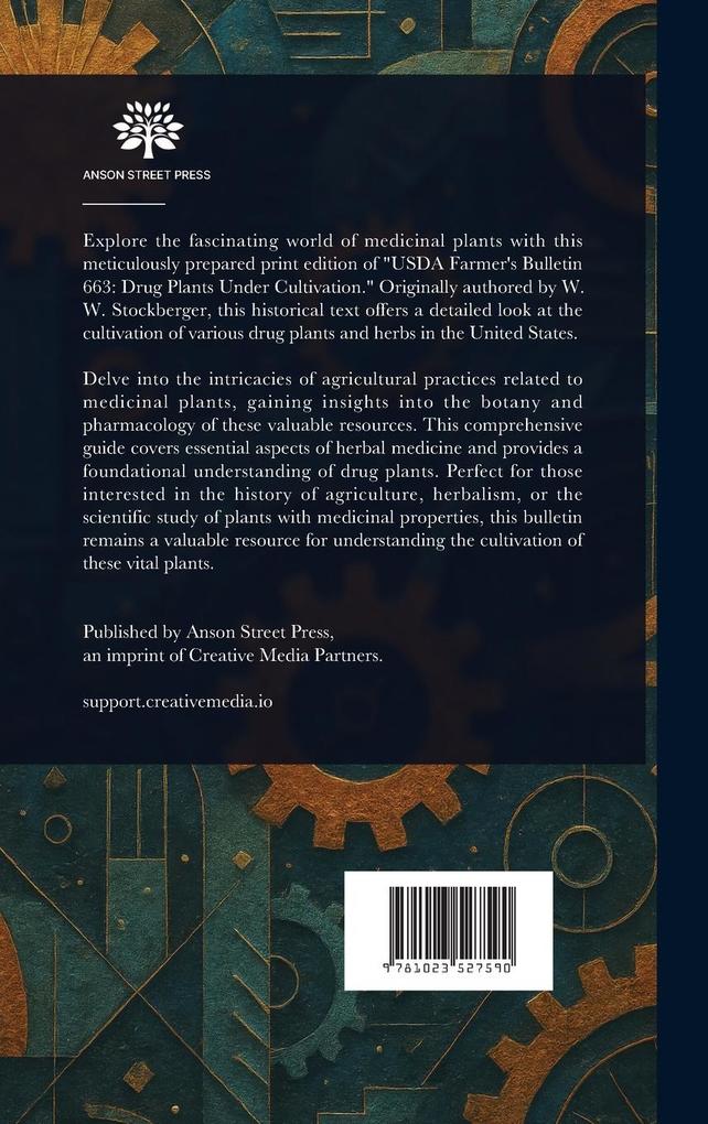 Weitere Ansicht: Drug Plants Under Cultivation | W W (Warner Webster) Stockberger