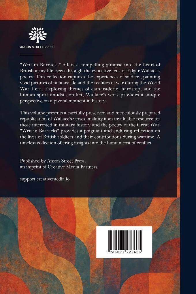 Weitere Ansicht: Writ in Barracks | Edgar Wallace