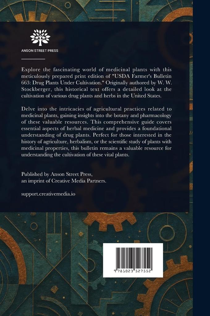 Weitere Ansicht: Drug Plants Under Cultivation | W W (Warner Webster) Stockberger