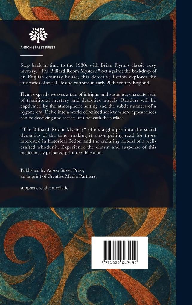 Weitere Ansicht: The Billiard Room Mystery | Brian Flynn