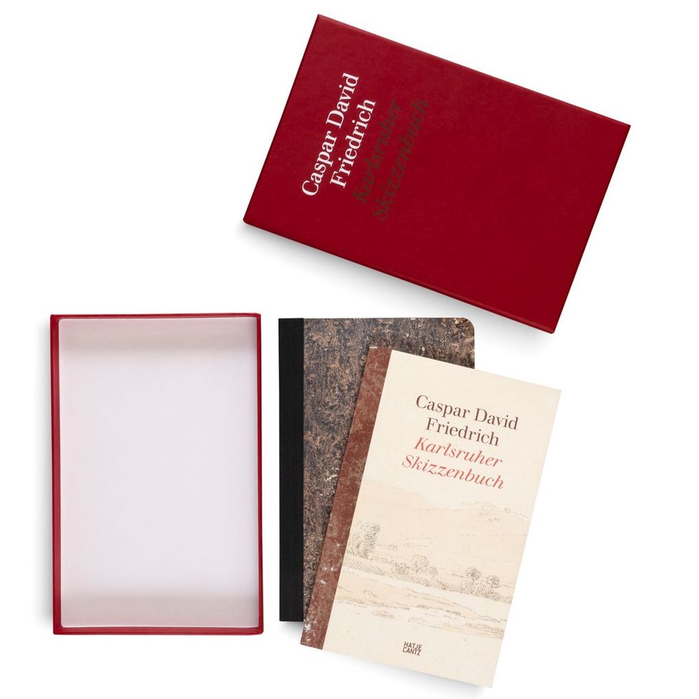 Weitere Ansicht: Caspar David Friedrich - Das Karlsruher Skizzenbuch (Schmuckausgabe) | Rutger Fuchs