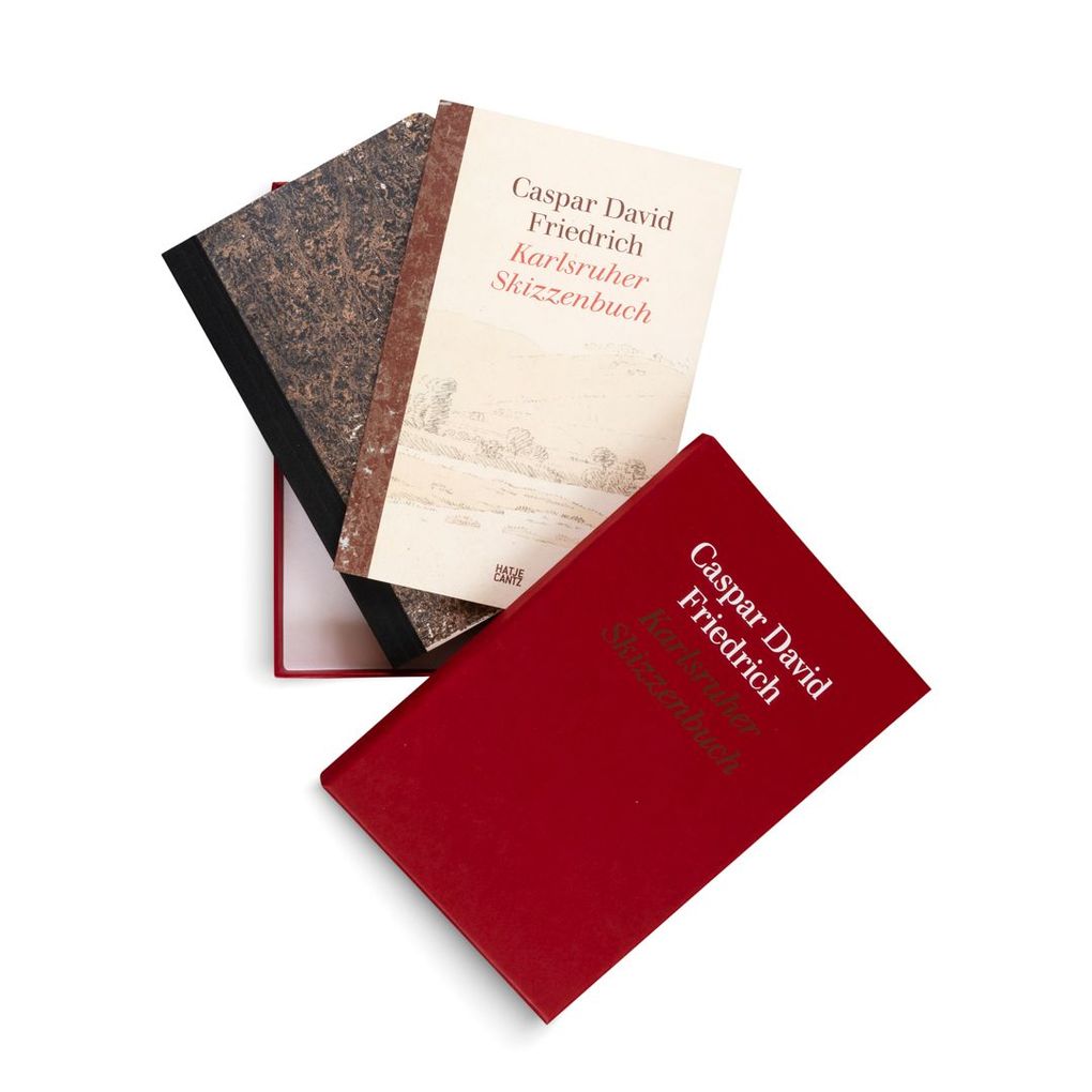 Weitere Ansicht: Caspar David Friedrich - Das Karlsruher Skizzenbuch (Schmuckausgabe) | Rutger Fuchs