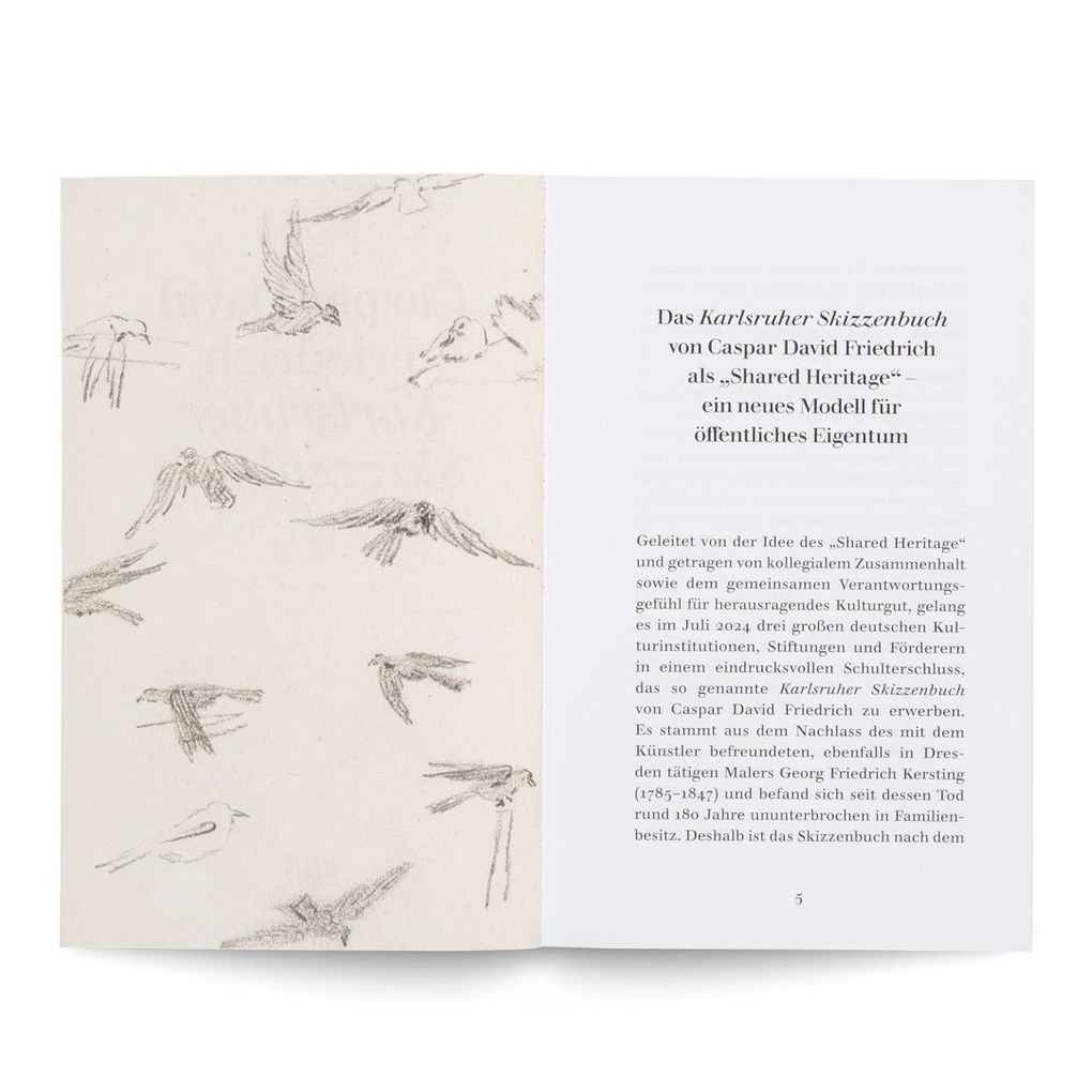 Weitere Ansicht: Caspar David Friedrich - Das Karlsruher Skizzenbuch (Schmuckausgabe) | Rutger Fuchs