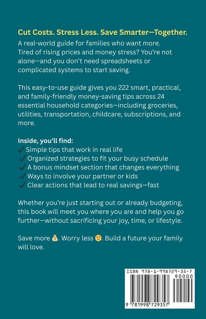 Weitere Ansicht: How to Save Money Book for Families That Want More | Mauricio Vasquez, Home Sweet Home Publishing