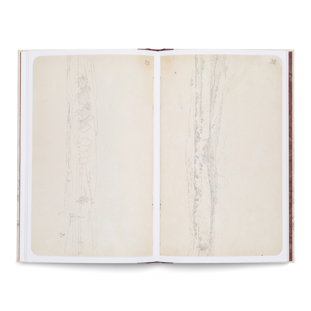 Weitere Ansicht: Caspar David Friedrich - Das Karlsruher Skizzenbuch (Kompaktausgabe) | Rutger Fuchs