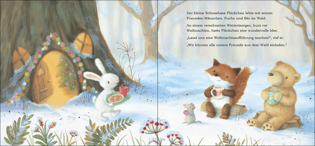 Weitere Ansicht: Der kleine Hase und das Weihnachtswunder | Rebecca Harry