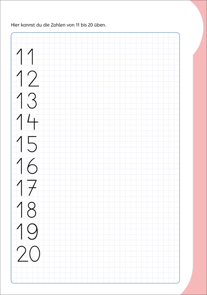 Weitere Ansicht: Schreiben lernen mit Spurrillen - Erstes Rechnen