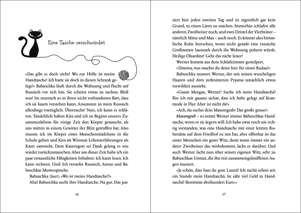 Weitere Ansicht: Winston (Band 7) - Samtpfoten auf Phantomjagd TB | Frauke Scheunemann