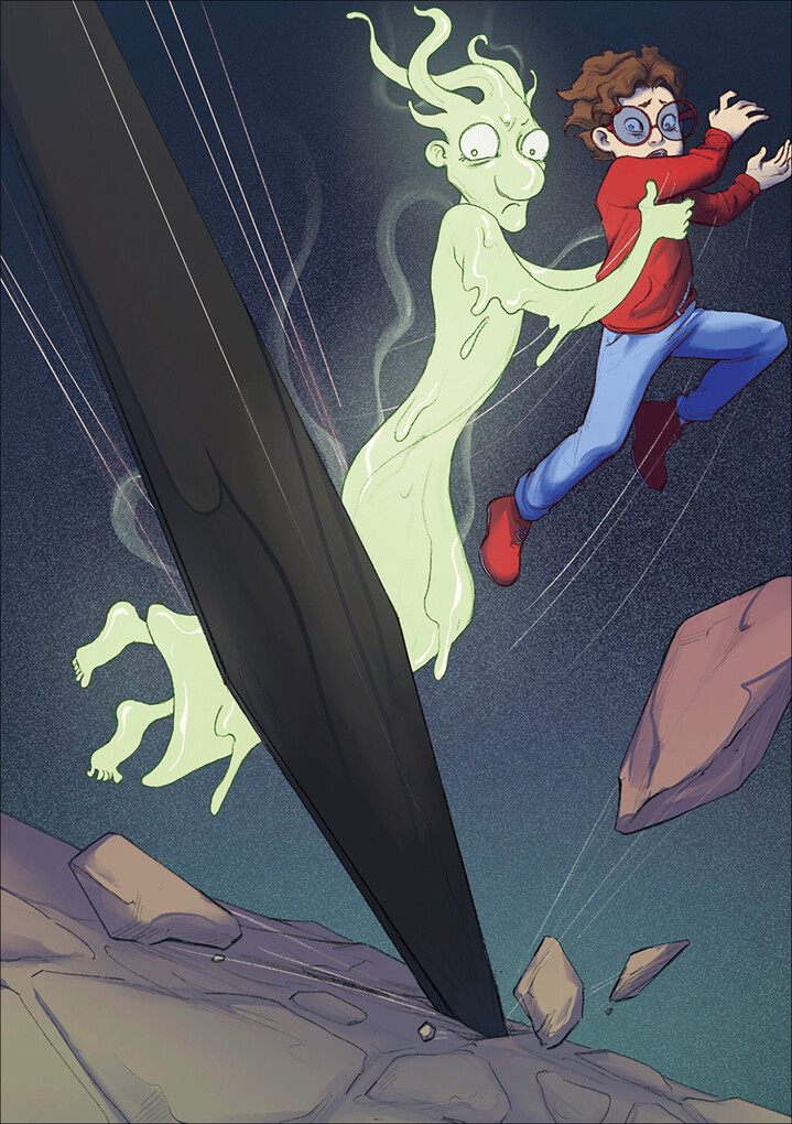 Weitere Ansicht: Gespensterjäger in großer Gefahr (Band 4) - Mit 8 neu illustrierten Farbseiten | Cornelia Funke