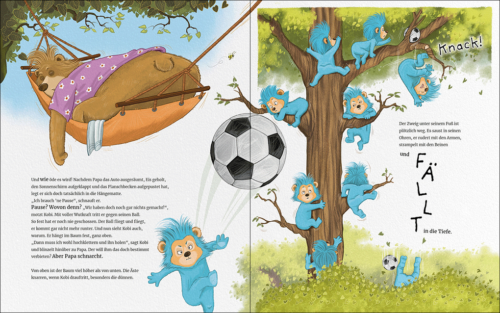 Weitere Ansicht: Der Kopfübär entdeckt, was in ihm steckt | Judith Weber