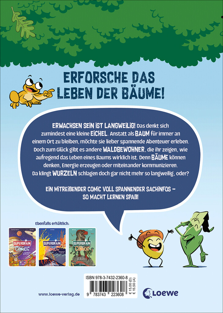 Weitere Ansicht: Superbrain-Comics - Im Reich der Bäume | Andy Hirsch