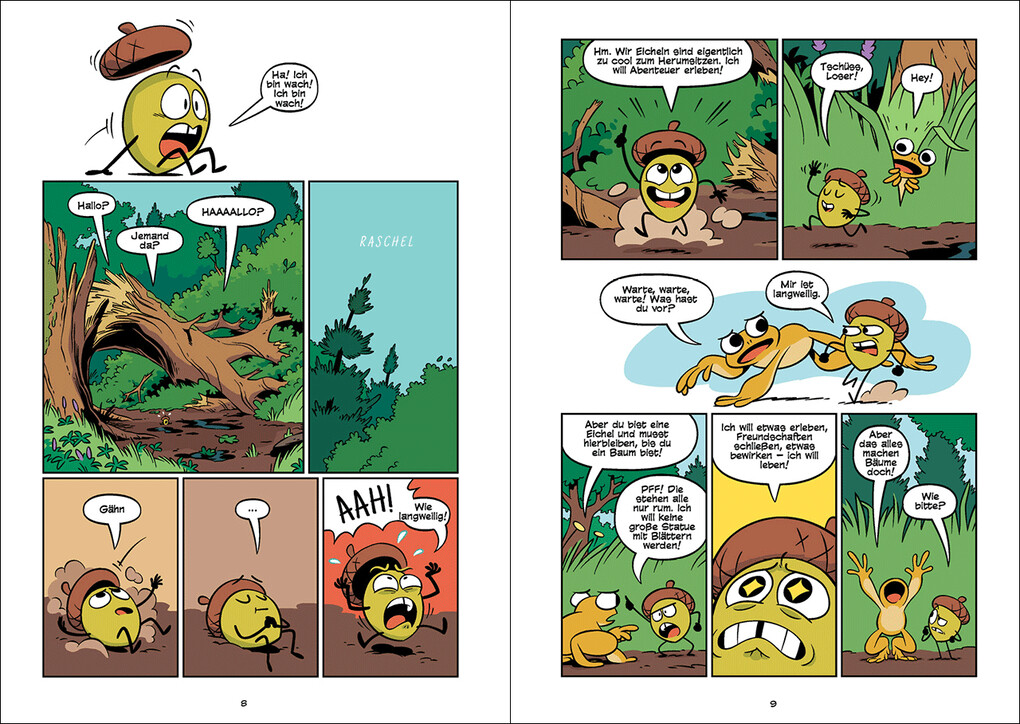 Weitere Ansicht: Superbrain-Comics - Im Reich der Bäume | Andy Hirsch