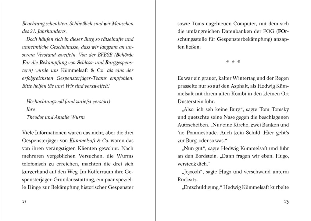 Weitere Ansicht: Gespensterjäger in der Gruselburg (Band 3) - Mit 8 neu illustrierten Farbseiten | Cornelia Funke