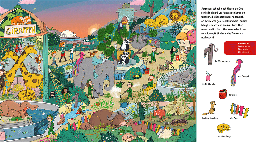 Weitere Ansicht: Suche und finde! Sound-Wimmelbuch - Gute Nacht