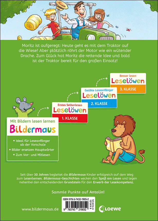 Weitere Ansicht: Bildermaus - Unser Traktor ist der beste | Henriette Wich