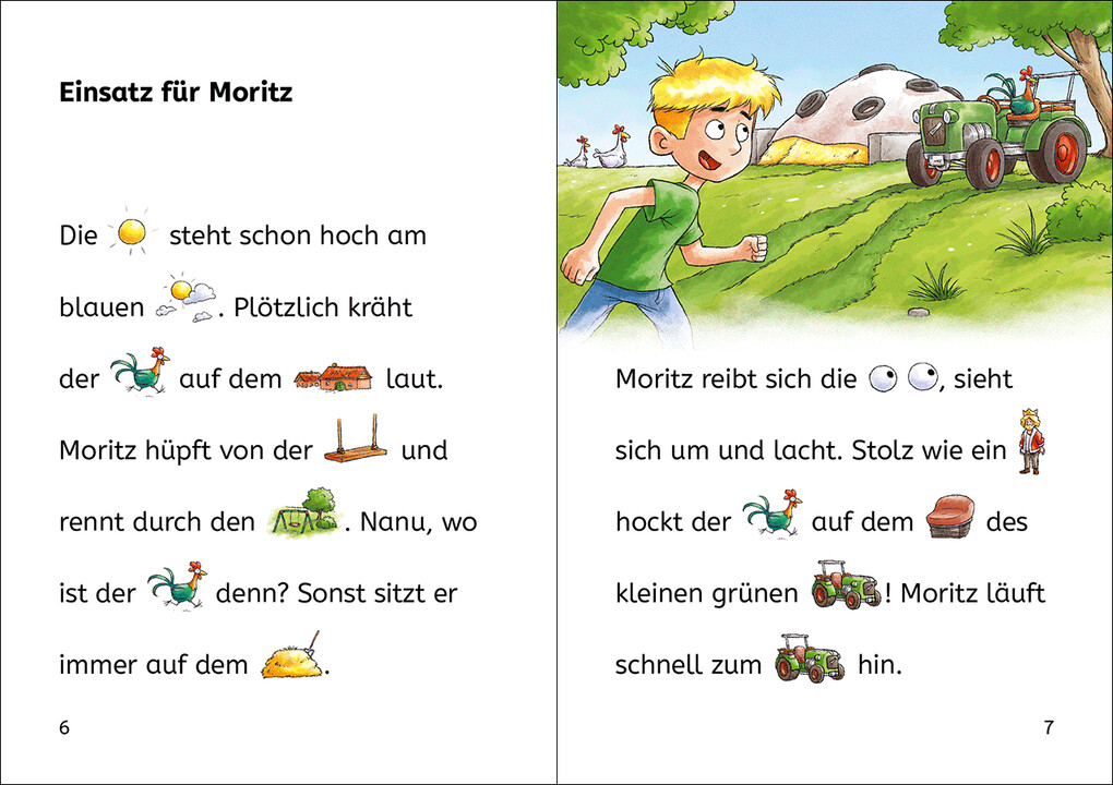 Weitere Ansicht: Bildermaus - Unser Traktor ist der beste | Henriette Wich