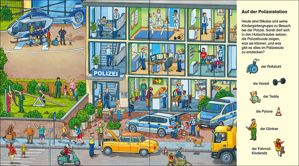 Weitere Ansicht: Suche und finde! Polizei, Feuerwehr und Krankenwagen
