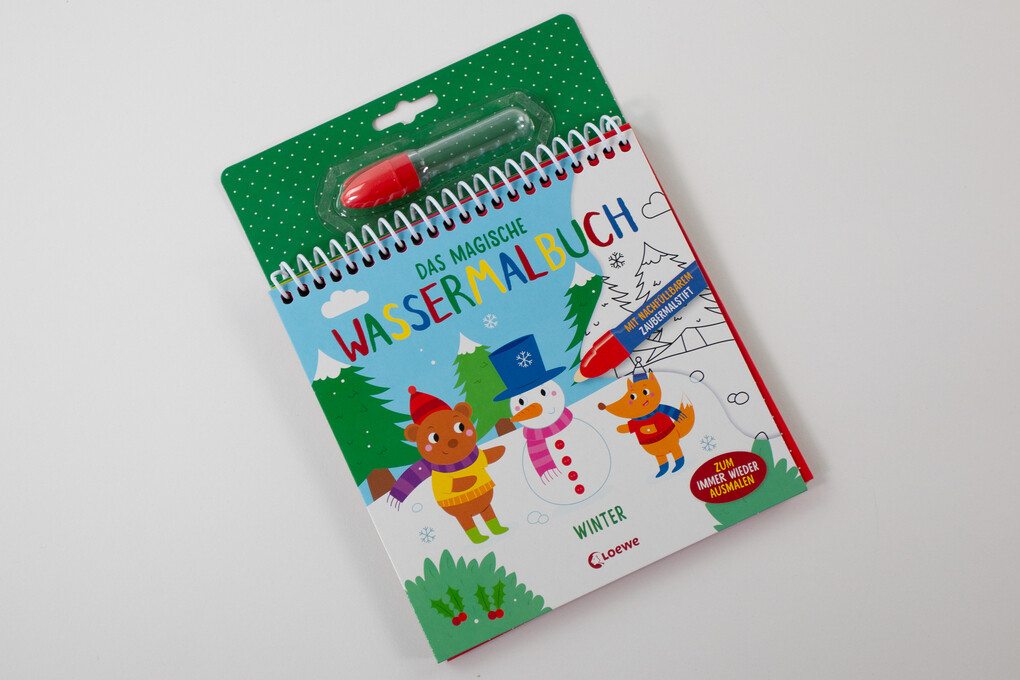 Weitere Ansicht: Das magische Wassermalbuch - Winter