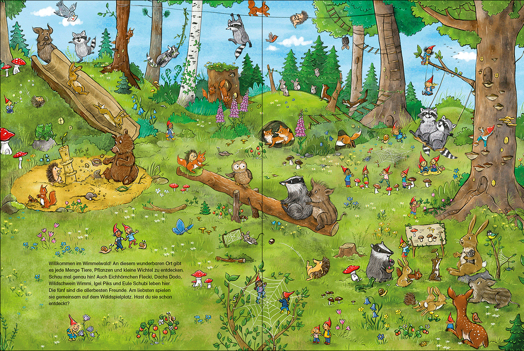Weitere Ansicht: Willkommen im Wimmelwald - Entdecke die Tiere!