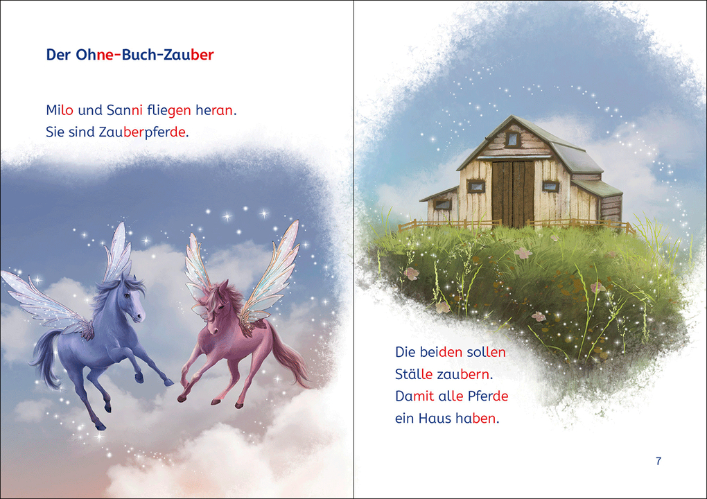 Weitere Ansicht: Leselöwen 1. Klasse - Die Magie der Zauberpferde | Ann-Katrin Heger