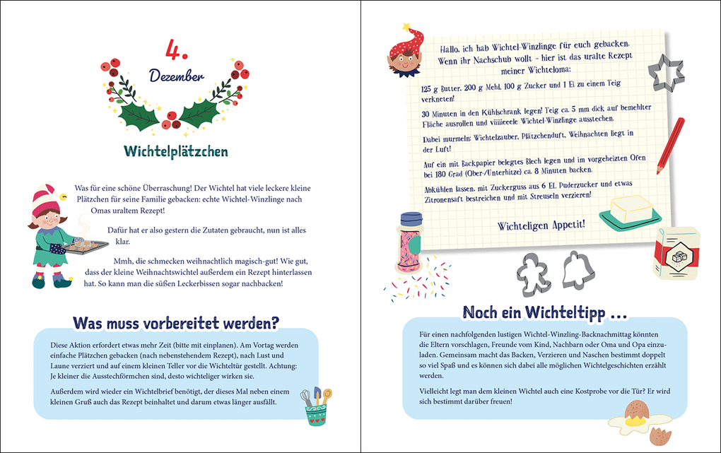 Weitere Ansicht: Mit unserem Wichtel durch die Weihnachtszeit | Annette Moser