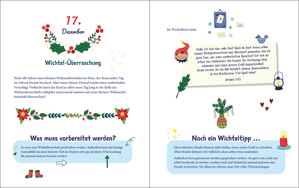 Weitere Ansicht: Mit unserem Wichtel durch die Weihnachtszeit | Annette Moser