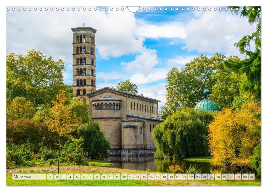 Weitere Ansicht: Potsdam Wunderschöne Stadt (Wandkalender 2026 DIN A3 quer), CALVENDO Monatskalender | Dirk Meutzner, Calvendo