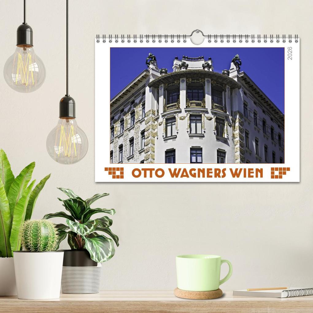 Weitere Ansicht: Otto Wagners Wien (Wandkalender 2026 DIN A4 quer), CALVENDO Monatskalender | Werner Braun, Calvendo