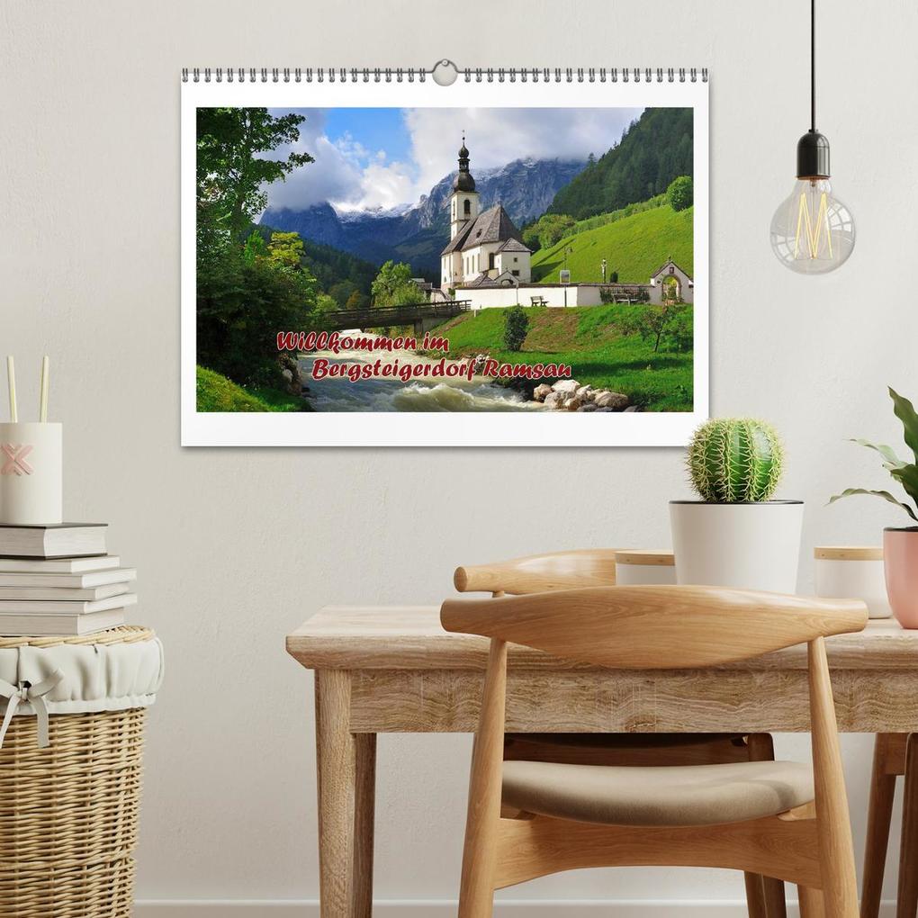 Weitere Ansicht: Willkommen im Bergsteigerdorf Ramsau (Wandkalender 2026 DIN A3 quer), CALVENDO Monatskalender | Calvendo, Dieter Wilczek