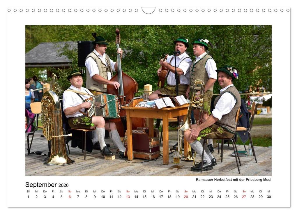 Weitere Ansicht: Willkommen im Bergsteigerdorf Ramsau (Wandkalender 2026 DIN A3 quer), CALVENDO Monatskalender | Calvendo, Dieter Wilczek