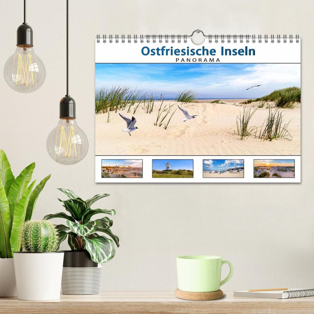 Weitere Ansicht: PANORAMA - Ostfriesische Inseln (Wandkalender 2026 DIN A4 quer), CALVENDO Monatskalender | Calvendo, Andrea Dreegmeyer