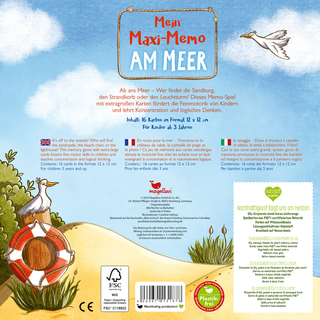 Weitere Ansicht: Mein Maxi-Memo - Am Meer