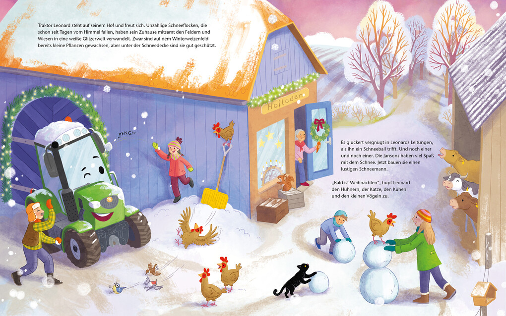 Weitere Ansicht: Leonard - Ein Traktor rettet Weihnachten | Suza Kolb