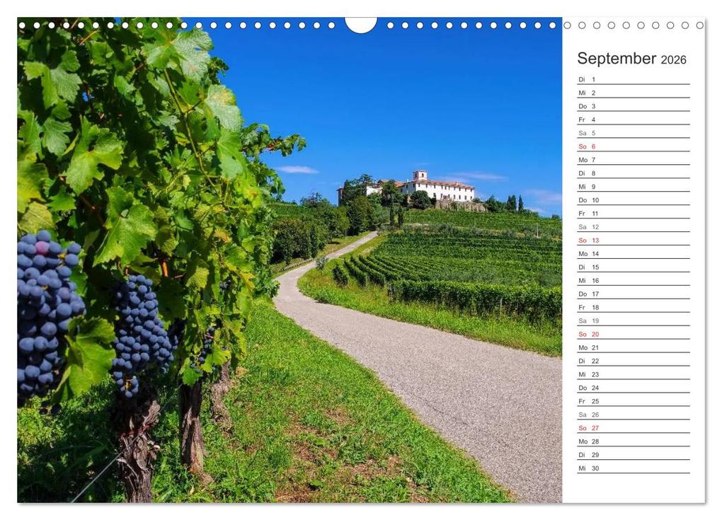 Weitere Ansicht: Friaul-Julisch Venetien - zwischen Alpen und Adria (Wandkalender 2026 DIN A3 quer), CALVENDO Monatskalender | Calvendo, LianeM, LianeM LianeM