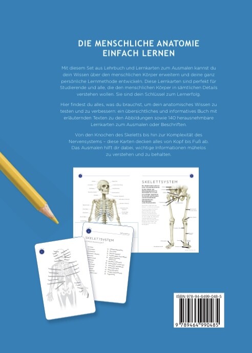 Weitere Ansicht: Anatomie - Anleitung und Malkarten zum Selbststudium | Gary Sacks