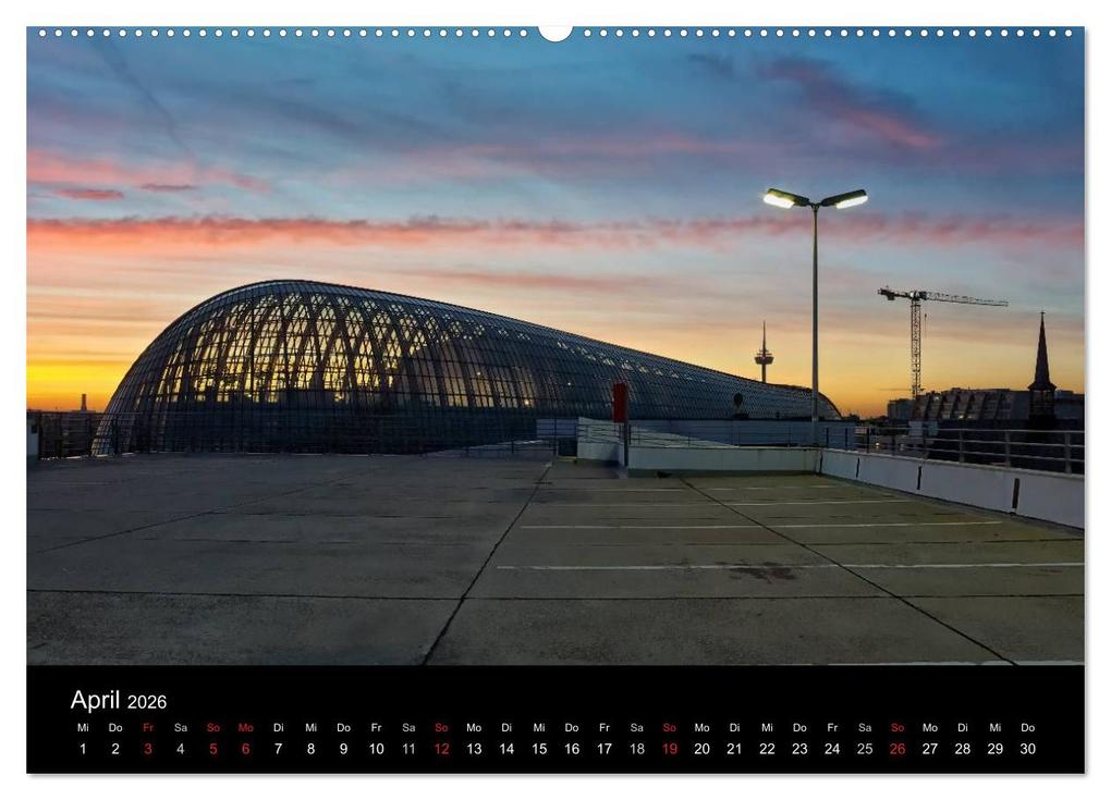 Weitere Ansicht: Köln bei Nacht - dunkelbunte Stadt (Wandkalender 2026 DIN A2 quer), CALVENDO Monatskalender | Peter Brüggen // www. koelndunkelbunt.de, Calvendo