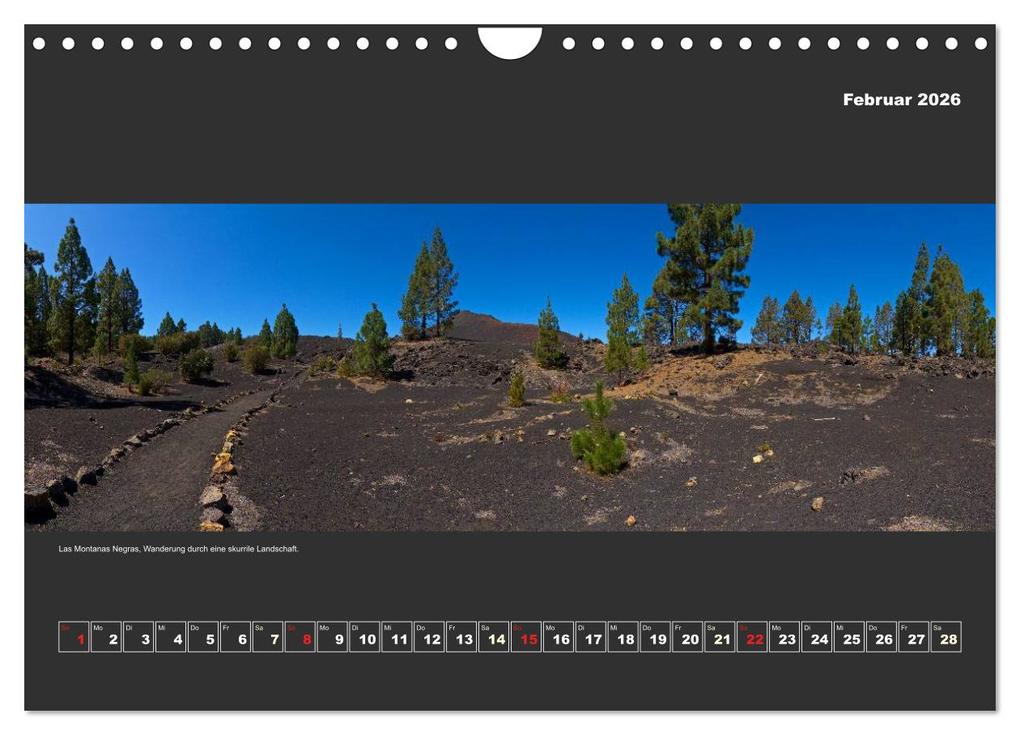 Weitere Ansicht: Teneriffa im Panorama (Wandkalender 2026 DIN A4 quer), CALVENDO Monatskalender | Paul Linden, Calvendo